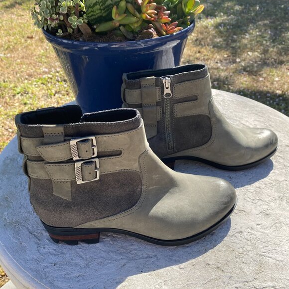 SOREL | Lolla Suede Ankle Booties 8.5 - Picture 2 of 7
